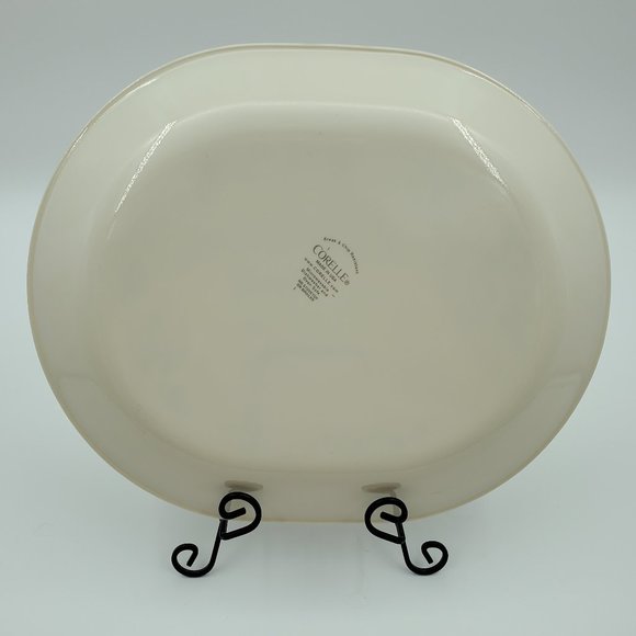 Corelle Abundance Serving Platter Corning Oval Serving Dish with Fruit Pattern - Picture 6 of 7